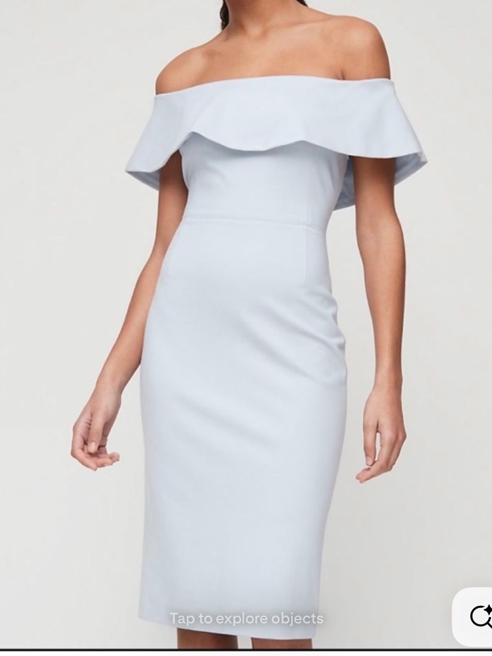 BABATON Blue Midi Dress